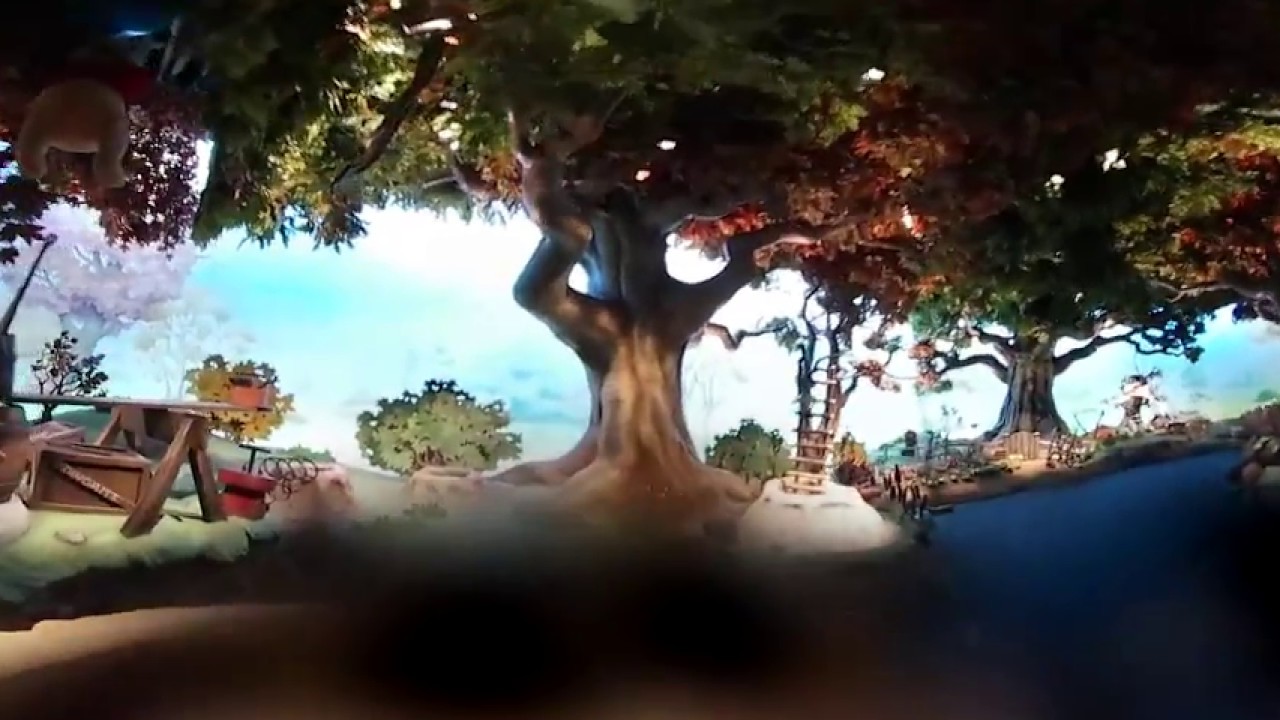 東京ディズニーランド プーさんのハニーハント VR【360°】