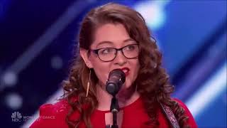 Mandy Harvey: Deaf Singer With Original 'TRY' Gets Simon's GOLDEN BUZZER | America's Got Talent 2017