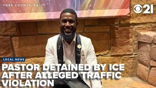 Pastor detained by ICE after alleged traffic stop; supporters rally for his release