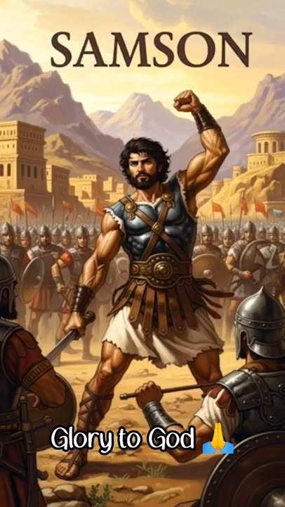 The Story Of Samson | The Biblical Hero Of Strength |Bible Stories|#bibleanimation #DreamScreenAI