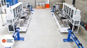 ET & UT TESTING BENCHES FOR UMBILICAL LASER WELDED TUBES