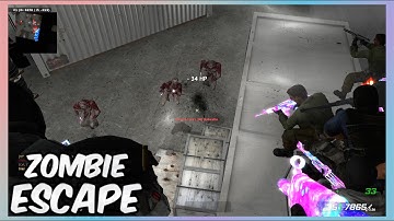 Counter-Strike: Source Zombie Escape - ze_crazy_escape_css2 on UNLOZE (Stage 1)