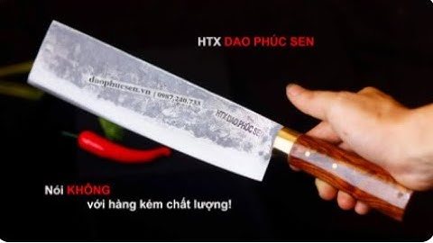 DAO PHÚC SEN, DAO TÔNG CHẶT GÀ , CHẶT DỪA ĐA NĂNG_HÀNG CHUẨN CỦA HTX DAO PHÚC SEN