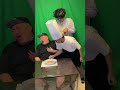 笑っちゃって撮影が全然終わらないw