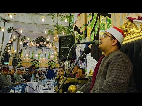 من الليالي النادرة للشيخ محمود الشحات عزاء الحاج عادل همام عدس باسوس القناطر الخيريه القليوبيه