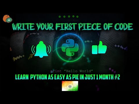 Learn Python In a Month - 2) Exploring The Print Function (Learn python ...