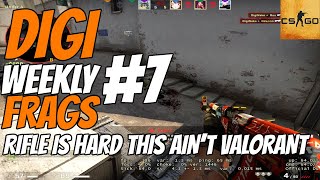 Csgo Digifrag #7 | Rifle Is Hard This Ain't Valorant Ft. Comms