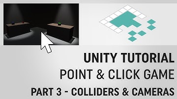 Unity Point-and-Click Game Tutorial: Part 3 Cameras and Colliders