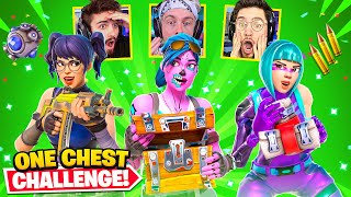 Ghost Gaming Fortnite One Chest Trios Challenge! ft. Nicks, Randumb, Razz