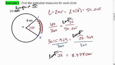 11.4 (2 of 3) Circumference and Arc Length, Examples.mp4