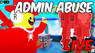 Admin abuse + Event (Steal A Brainrot) Live #stealabrainrot #roblox #livestream