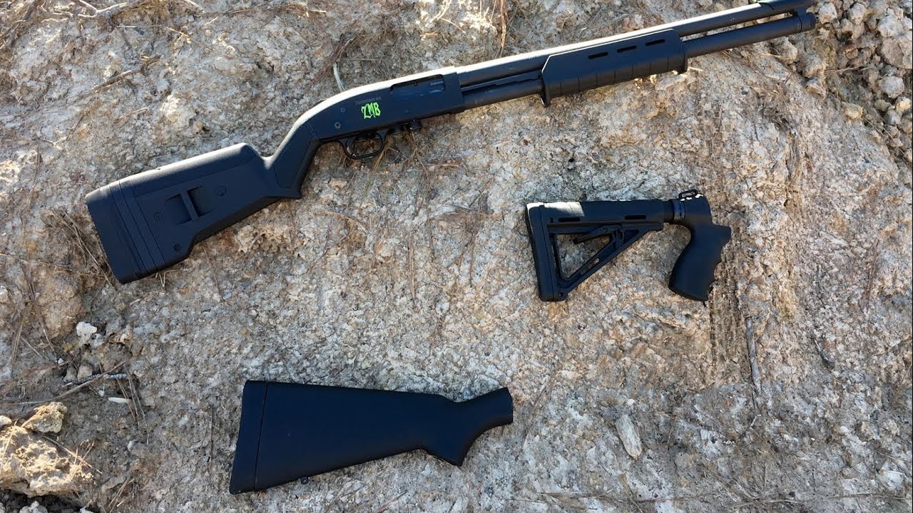 Mossberg 500 Stock Comparison And Range Review Youtube