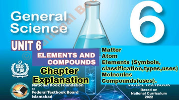 Class 6 Science Chapter 6 | Elements and compounds | explanation |SNC|NBF| science 6 | ilmi darasgah