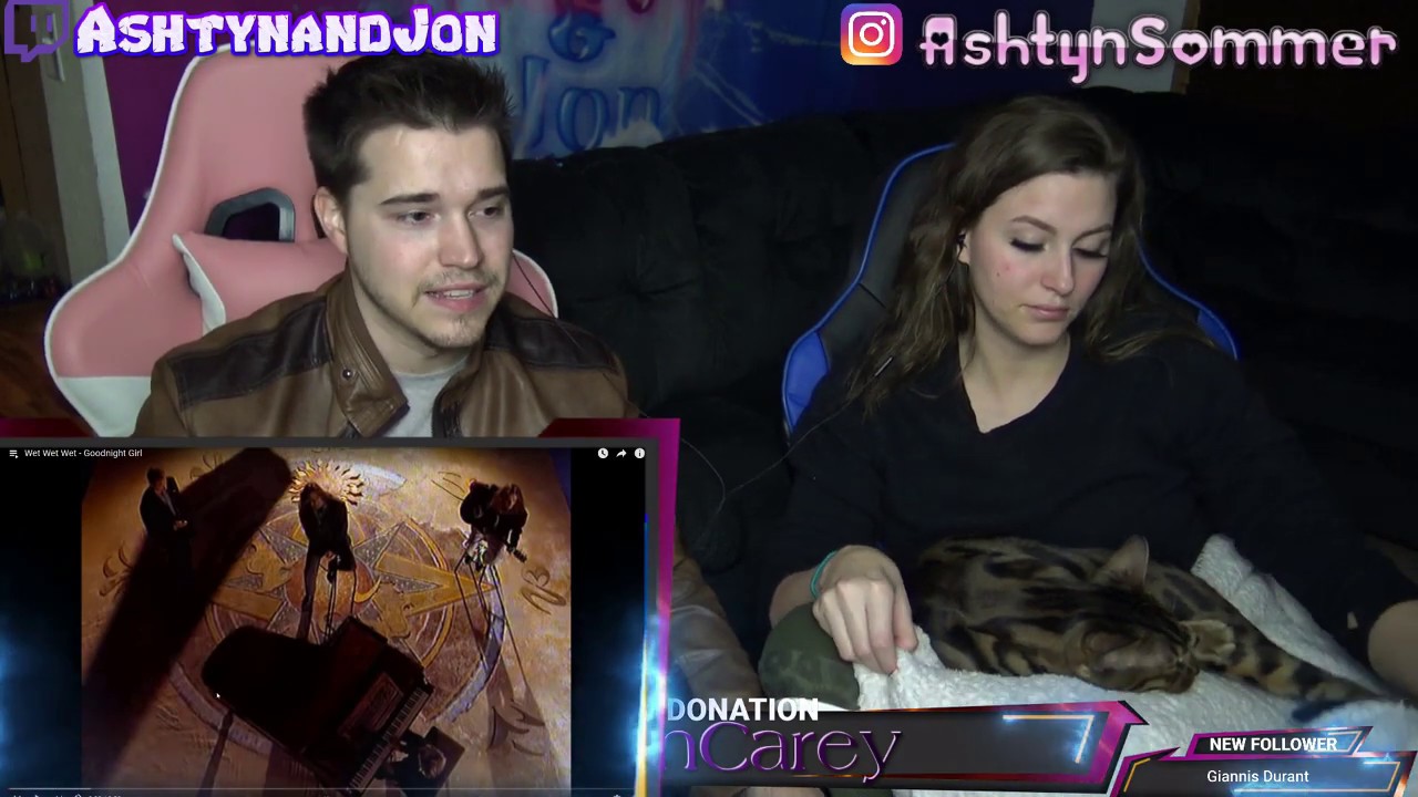 Wet Wet Wet - Goodnight Girl. Ashtyn&Jon REACTION - YouTube