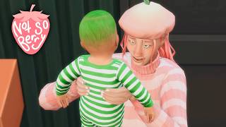 everything goes wrong in my SPEEDRUN of lilsimsie's challenge 🍑 not so berry peach #6