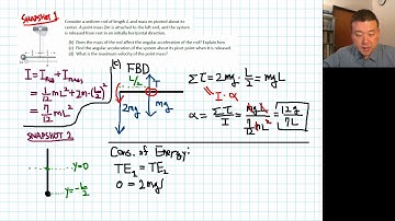 Physics 4A - Rotation of Rod 2