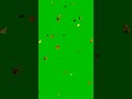Leaves Spread Down Green Screen Effect Video Leaves Spread Down Green Screen Effect Video