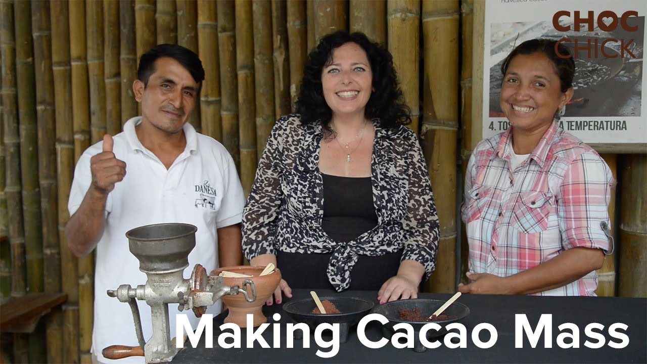 How Cacao mass is made | CHOC Chick visits La Danesa in Ecuador