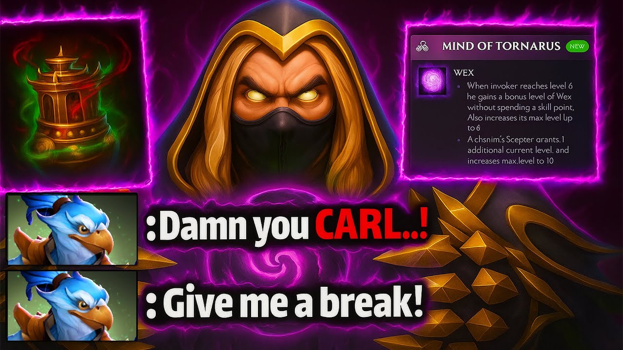 How to Make Enemies Cry with Invoker! 7.39