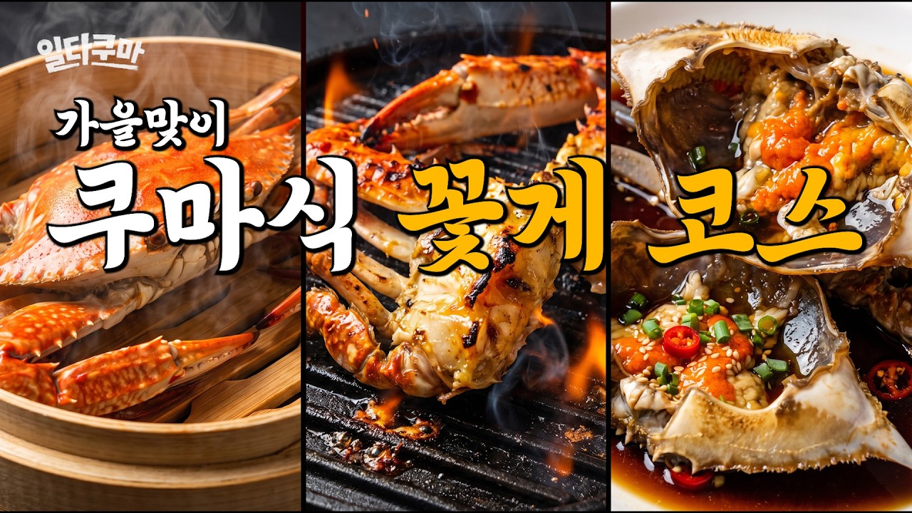 가을엔 수꽃게? 저는 '묵은 암게'만 삽니다 | 내장 꽉 찬 꽃게 3종 먹방!