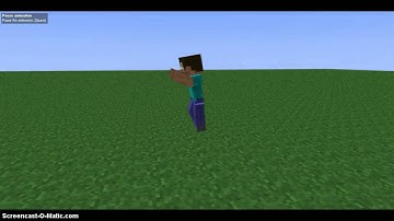 MY FIRST MINECRAFT ANIMATION :D (BackFlip Animation)