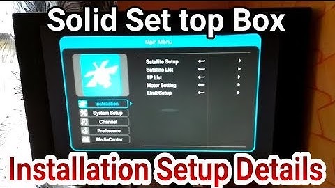 Update: Solid 6141 Free to Air Set top Box Full Installation Setup (Must Watch)