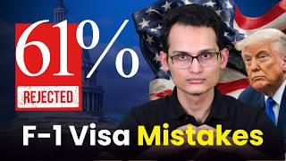 Why F1 Visas Get Rejected in 2026 | Avoid These Mistakes
