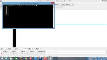 Contoh Array 2 Dimensi dalam DEV C++