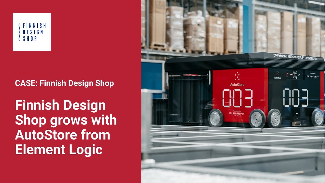 Finnish Design Shop grows with AutoStore from Element Logic | EN