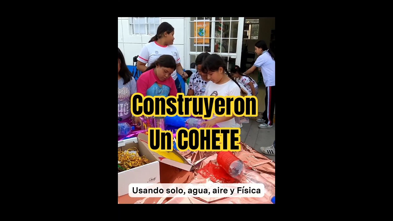 Niños VOLARON un COHETE 