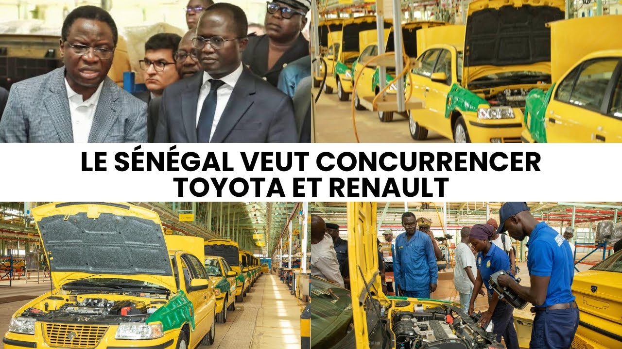 Découvre l’usine secrète de voitures au Sénégal !