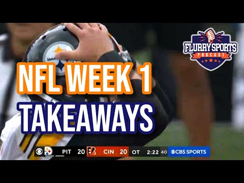 NFL Week 1 News and Notes | FlurrySports Podcast Clip