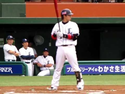 2009年9月20日　ライオンズ 中島の打席