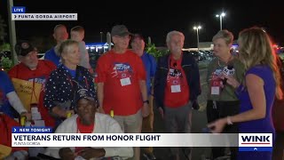 SWFL veterans return from honor flight