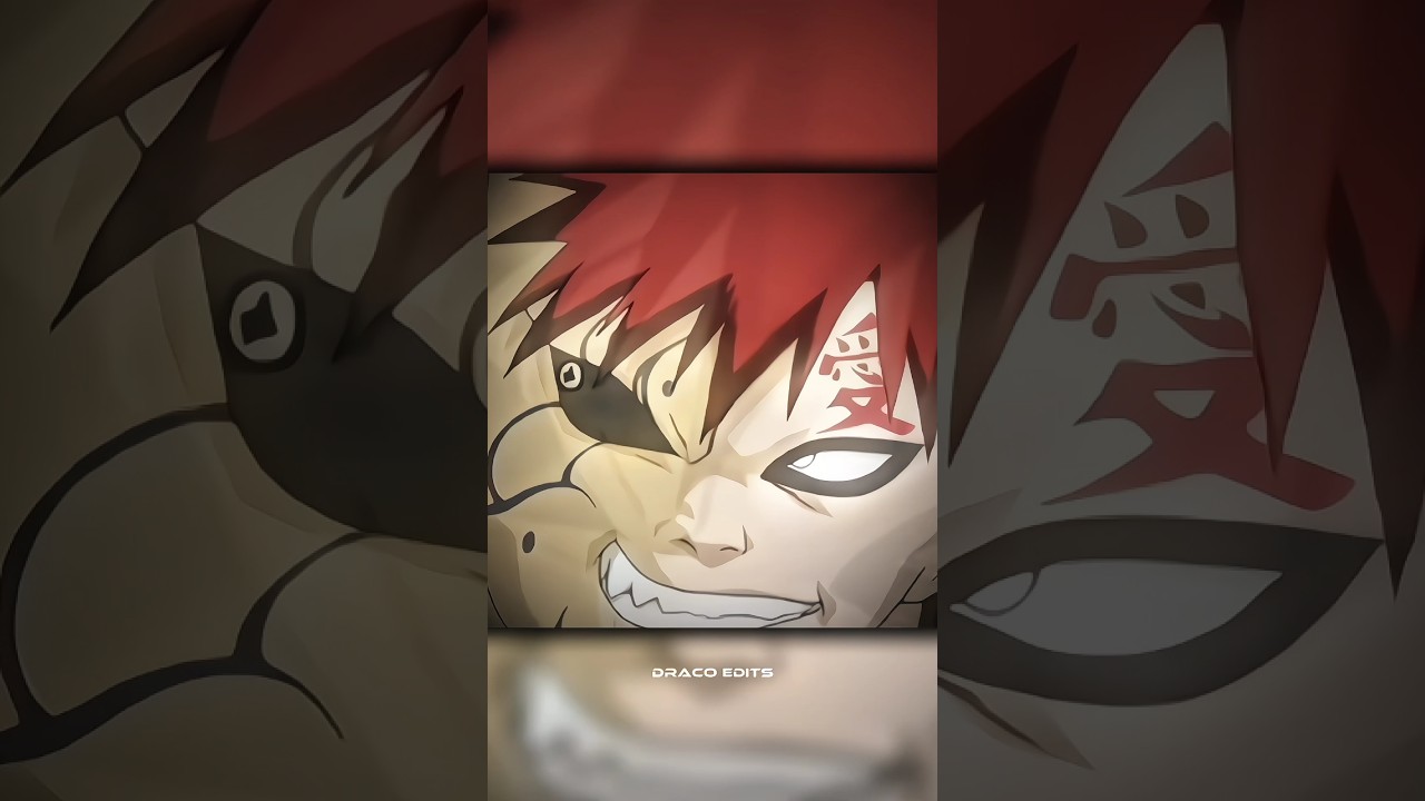 Gaara's Monster Reveal 🥶🗿 