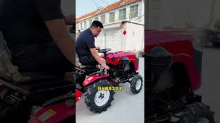 #Small four-wheel tractor #35 horsepower rotary tiller #plower #agricultural tractor #minitractor