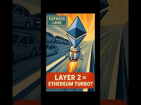 LAYER 2 erklärt! 🏎️💨 Darum wird Ethereum jetzt SCHNELLER & BILLIGER! #Layer2 #Ethereum #Skalierung
