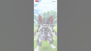 Pokémon Go - Armored Mewtwo successful catch