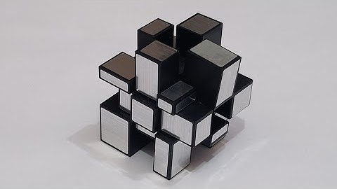 Make a Checkerboard Pattern on Mirror Cube