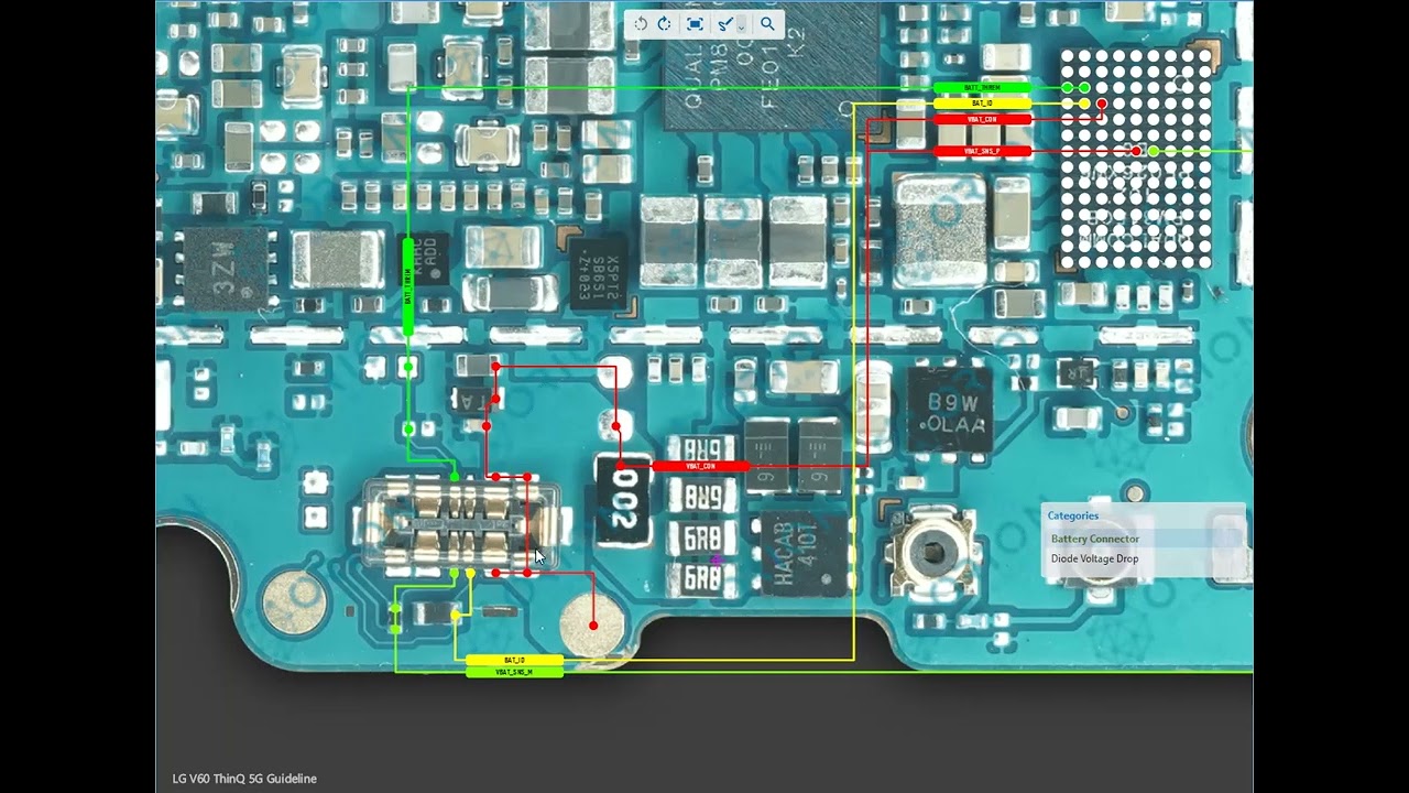 LG V60 ThinQ 5G battery terminal solution