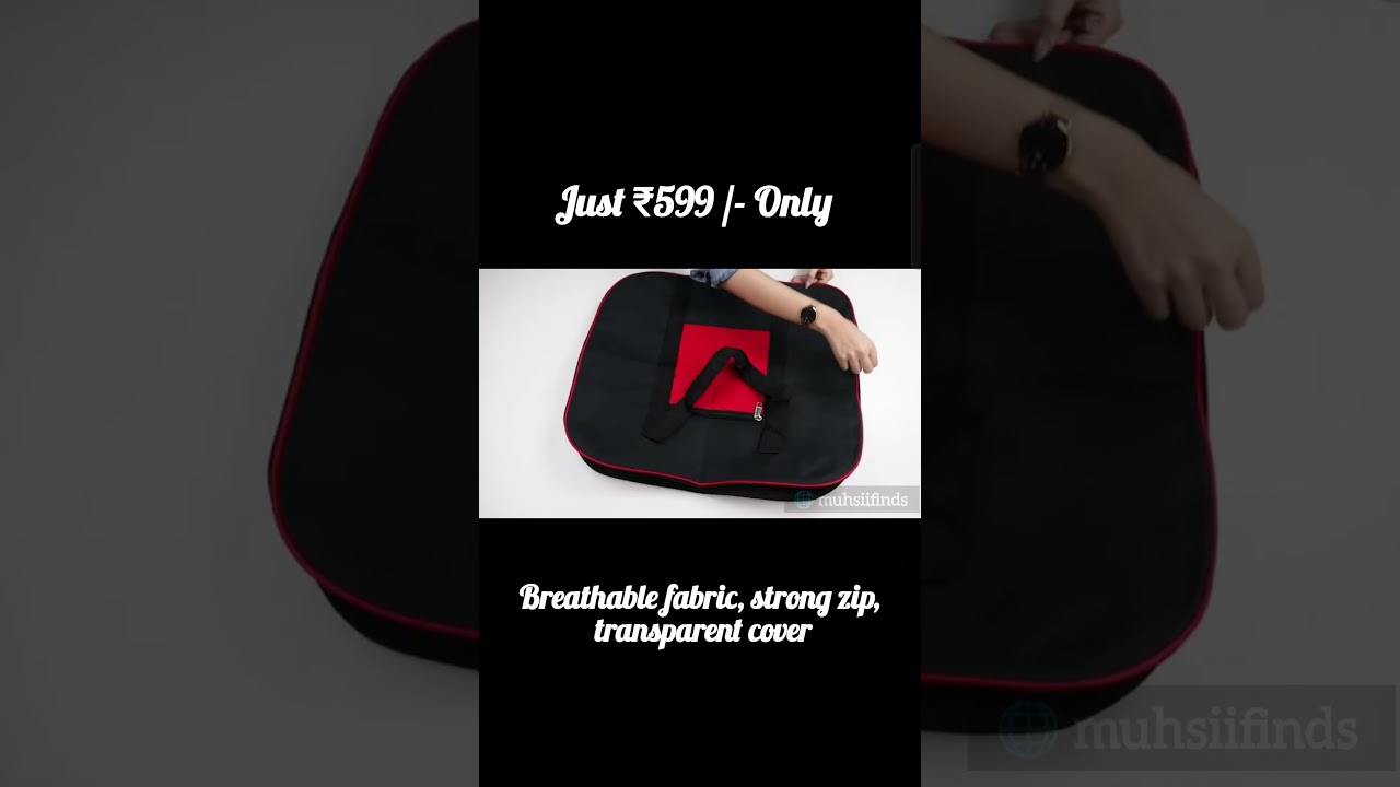 Bed கீழ இருக்க space waste ஆகுதா? 😕 | Large Size Underbed Storage Bag 