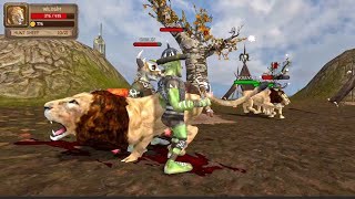 Angry Wild Lion's 🦁 V's Crazy Goblin's 👺 Ultimate Lion Simulator By Yamtar Simulator Games screenshot 4
