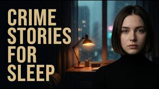 Black Screen TRUE Crime Stories For Deep Sleep Heavy Rain & Thunder Vol 21