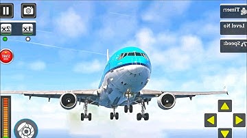 Real Flight Airplane City Pilot Simulator Video - Plane Boeing Emergency Landing Android Gameplay