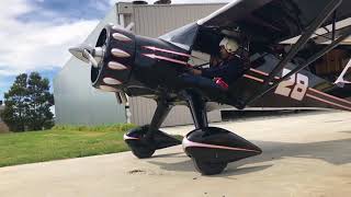 Kitfox Rotec R2800 radial engine start up