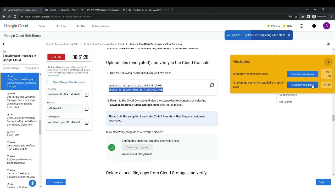 GCP Using Customer Supplied Encryption Keys with Cloud Storage YouTube