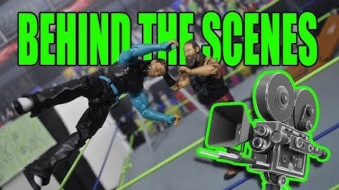 HOW I MAKE MY WWE FIGURE STOP MOTIONS (Behind The Scenes)