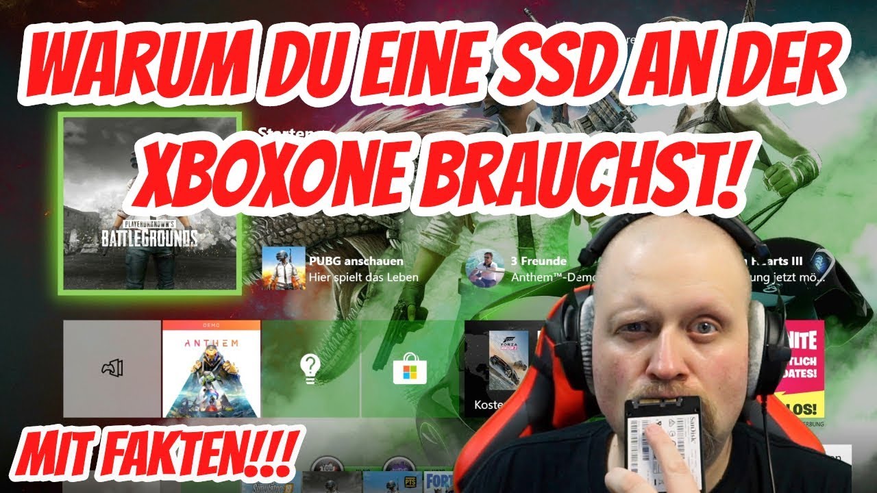 Warum Du eine SSD an deiner Xbox One brauchst!!! | DEUTSCH