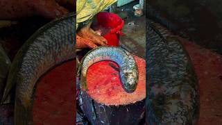 😱 Big Soal Fish Cutting Skills | Satisfying & Amazing 🐟🔪🔥 #shorts