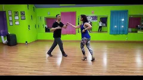 Salsa on2 intermediate turn pattern 4/24/19